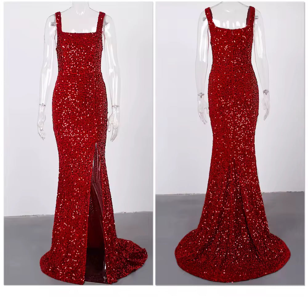 Esther gown- red