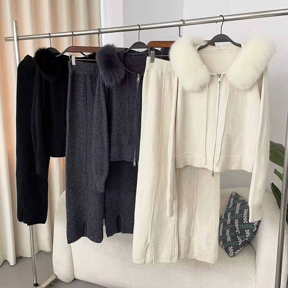 Chloe set- grey
