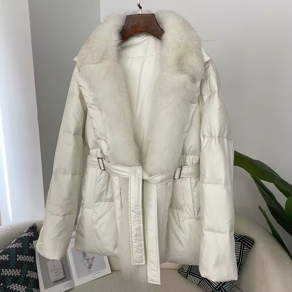 Farrah down jacket- white