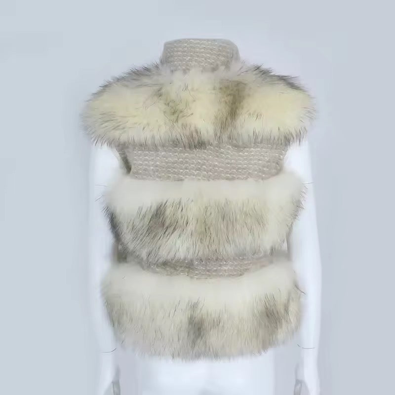 Daisy fur vest