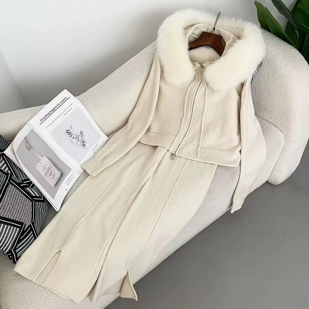 Chloe set- light beige