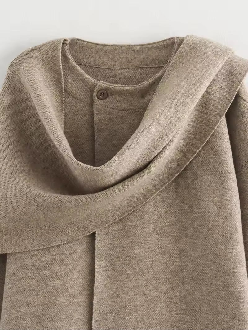 Anais cape- beige