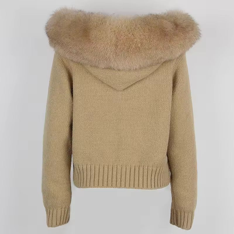 Glinda jacket- dark beige