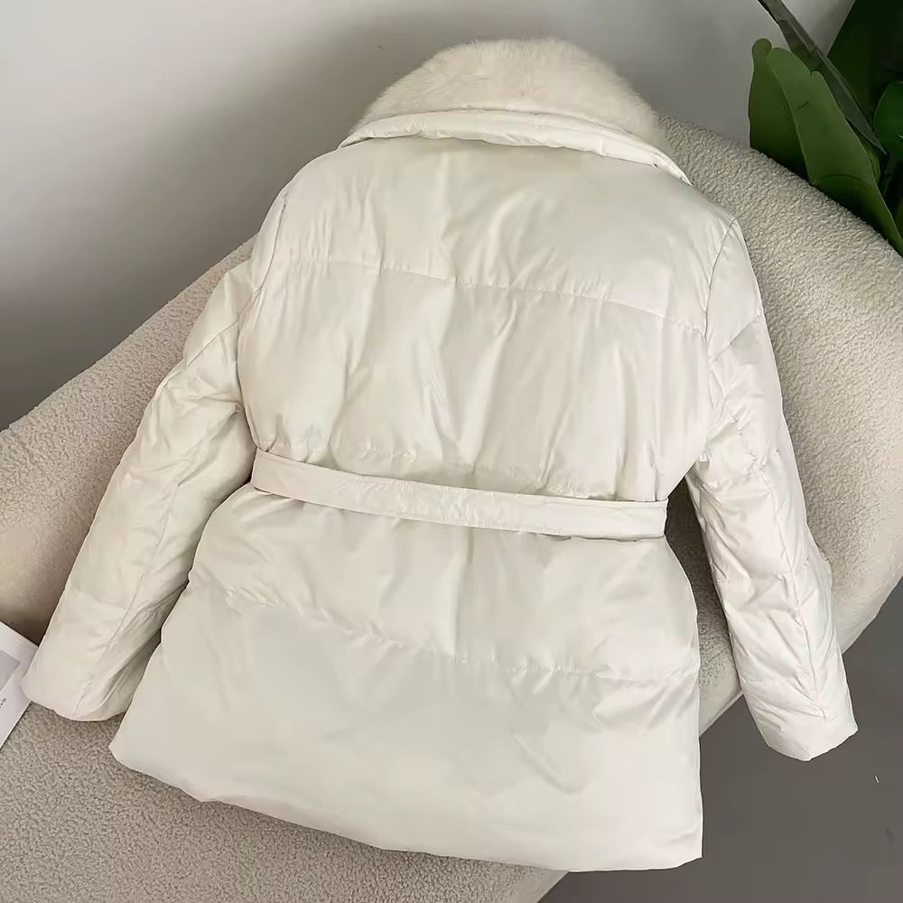 Farrah down jacket- white