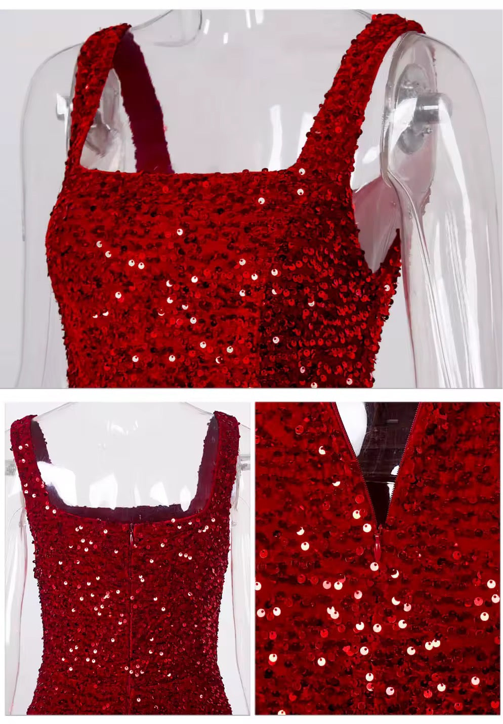 Esther gown- red