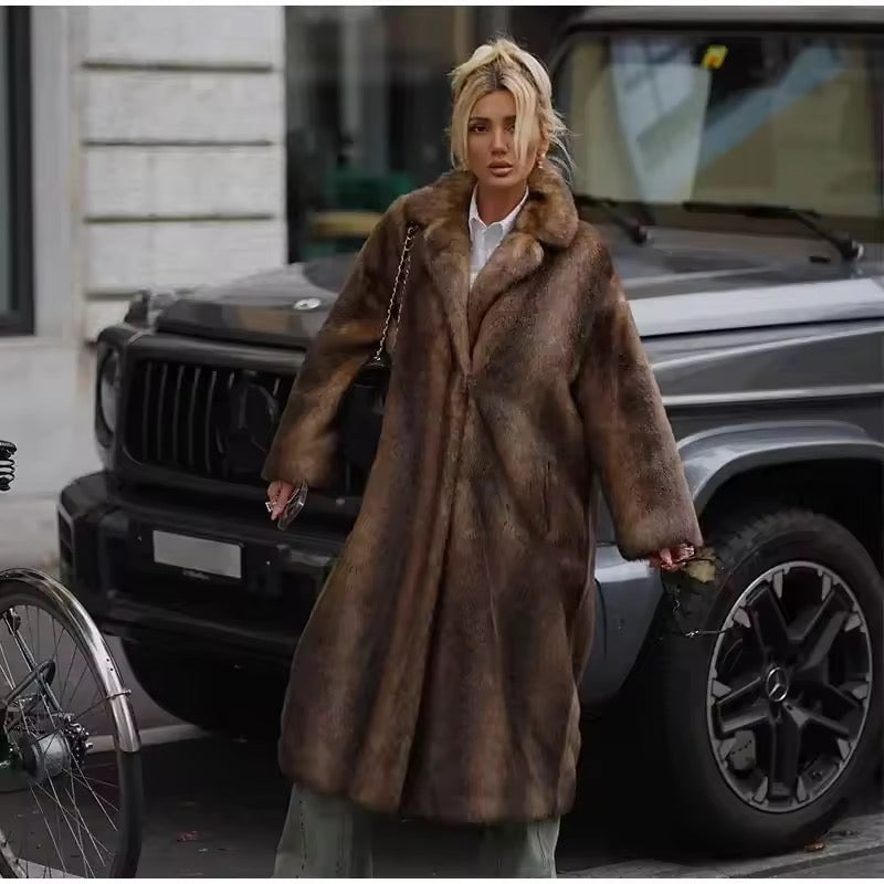 Lana fake fur coat
