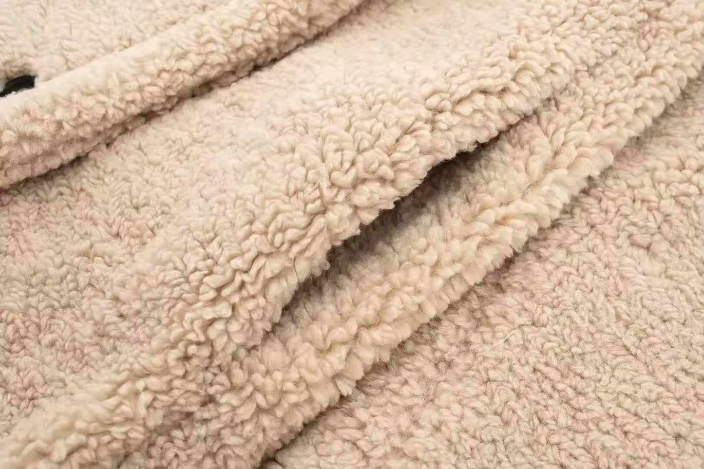 Clarissa teddy coat- beige
