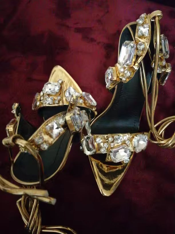 Alana heels- golden