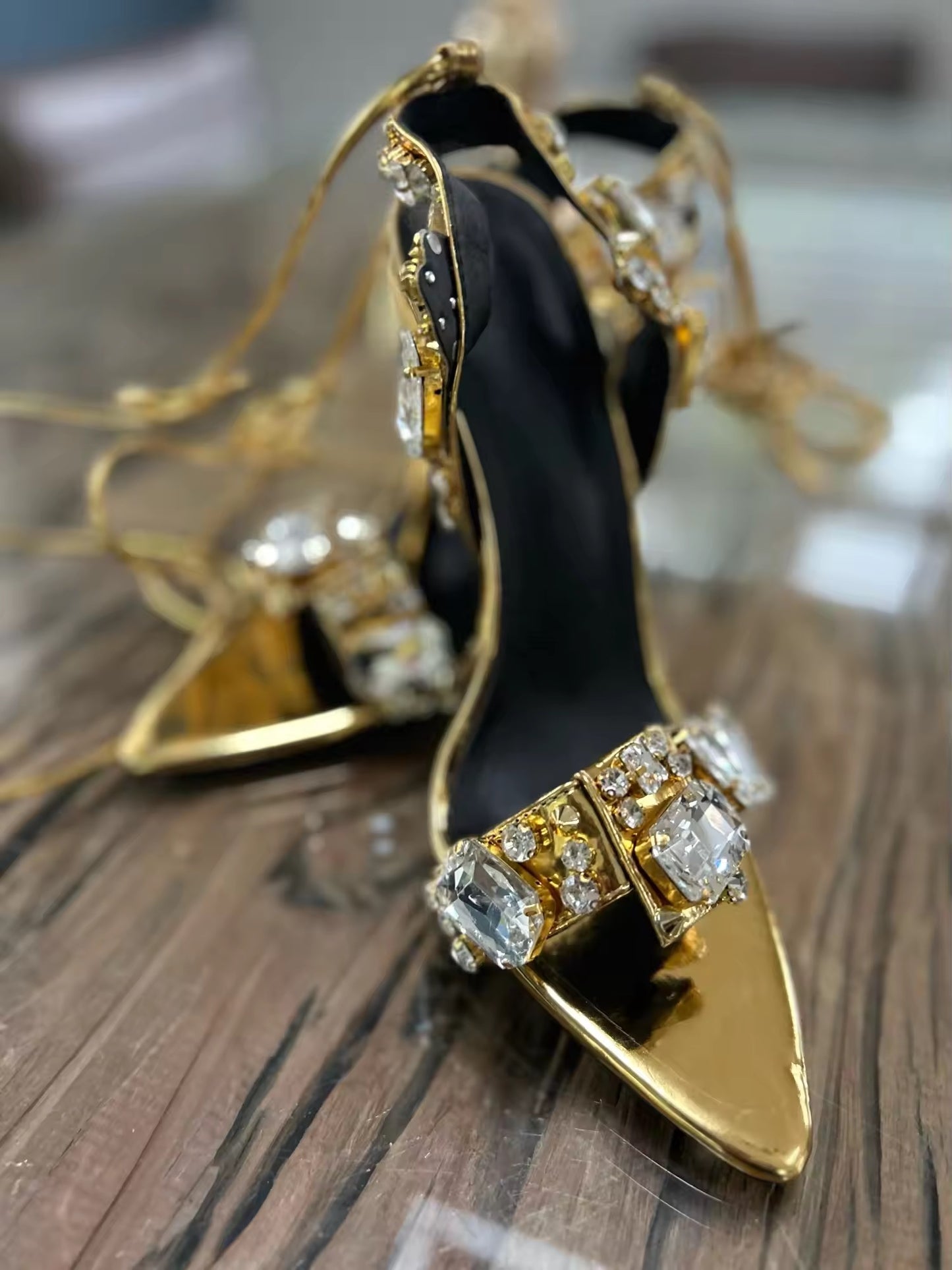 Alana heels- golden