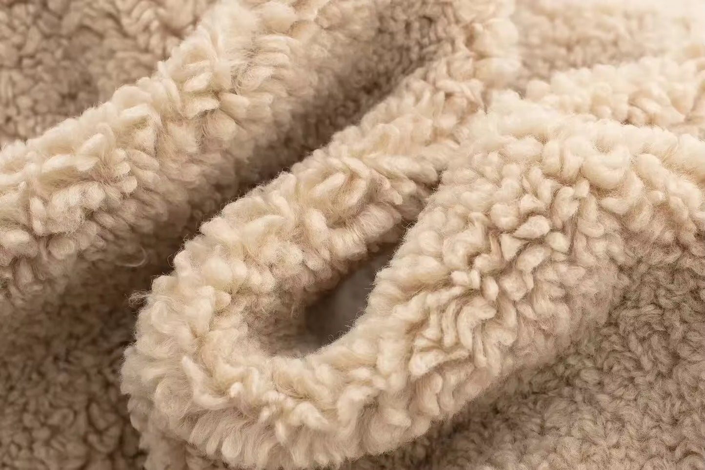 Clarissa teddy coat- beige