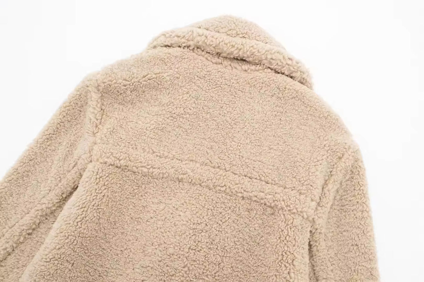Clarissa teddy coat- beige