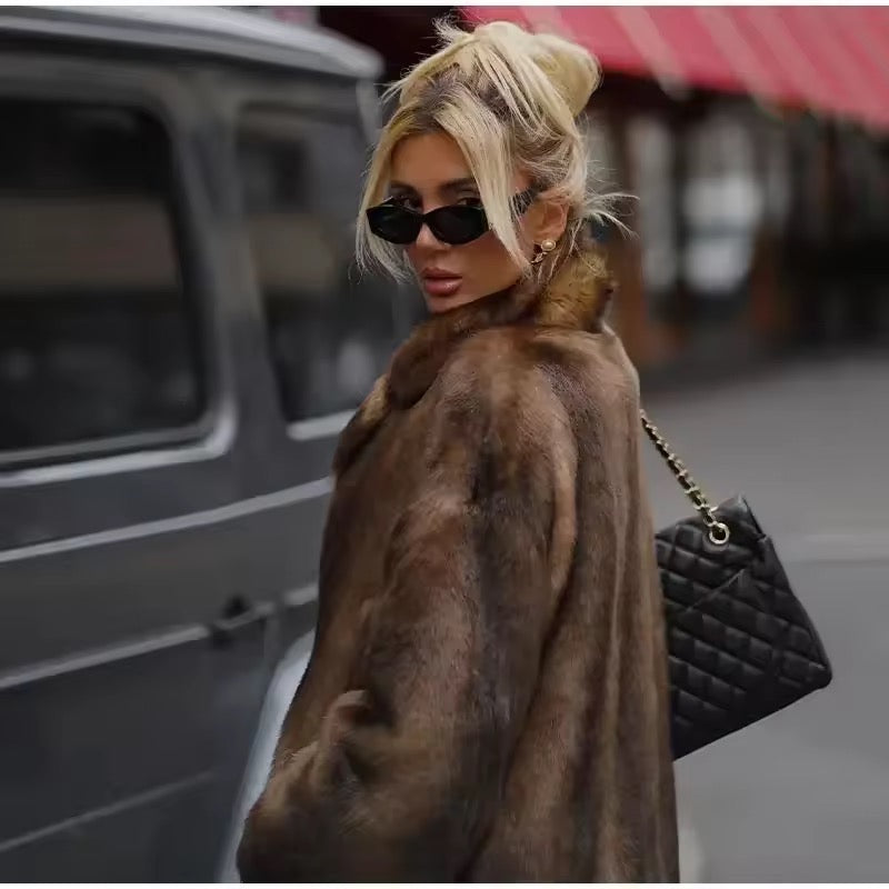 Lana fake fur coat