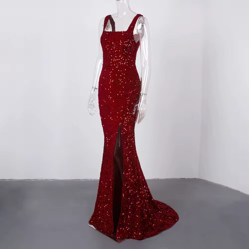 Esther gown- red