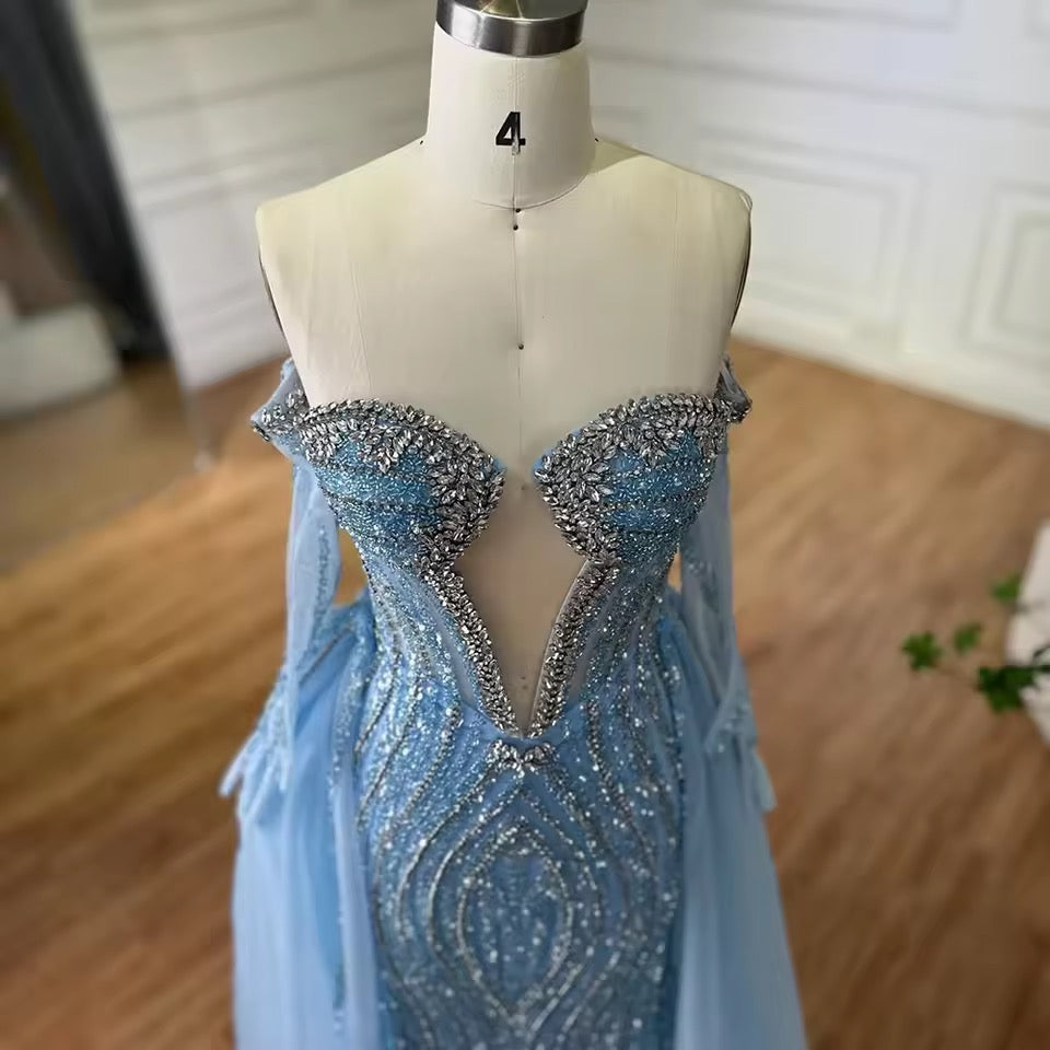Emilia gown- blue
