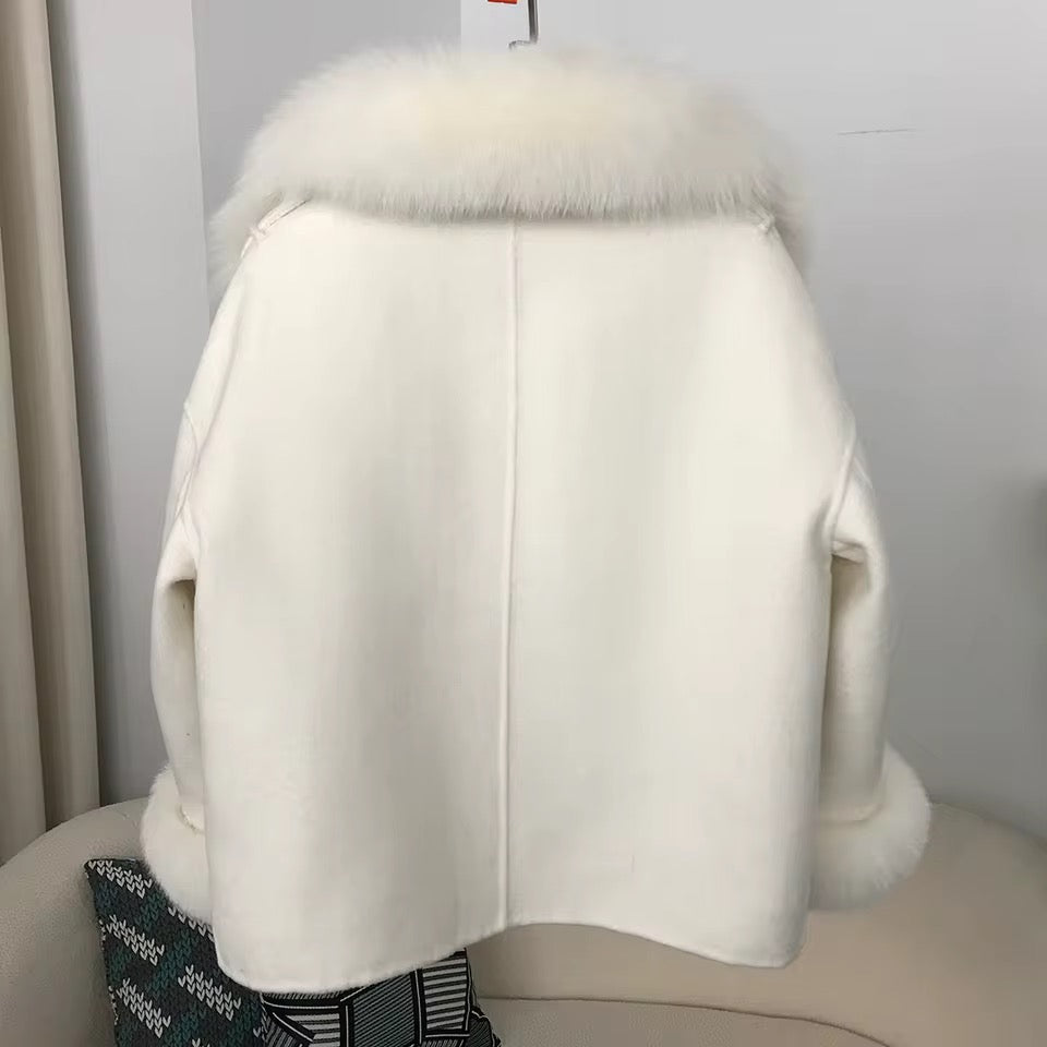Malika jacket- white