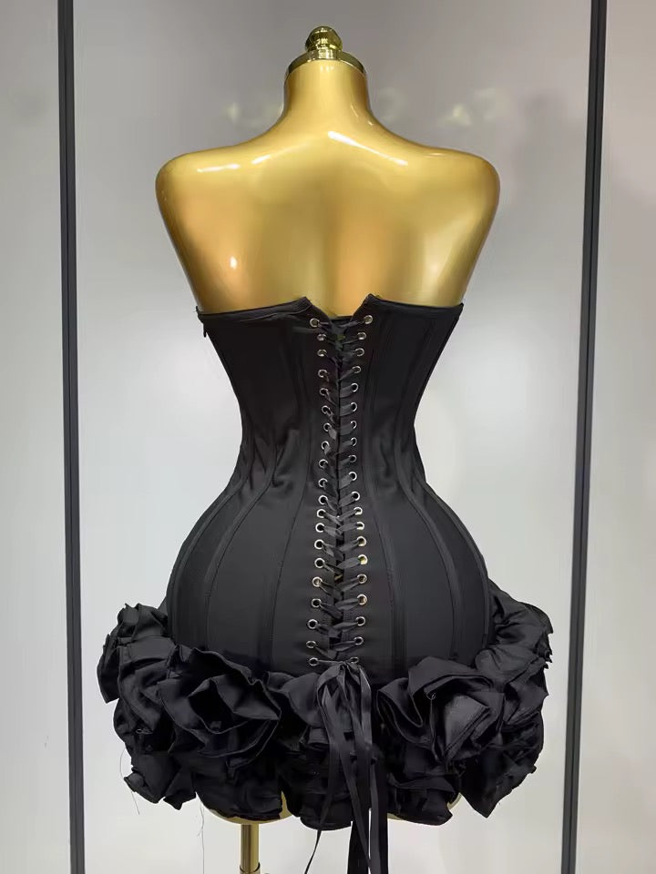 Deanna bandage dress- black