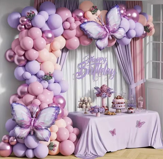 Balloon garland- summer