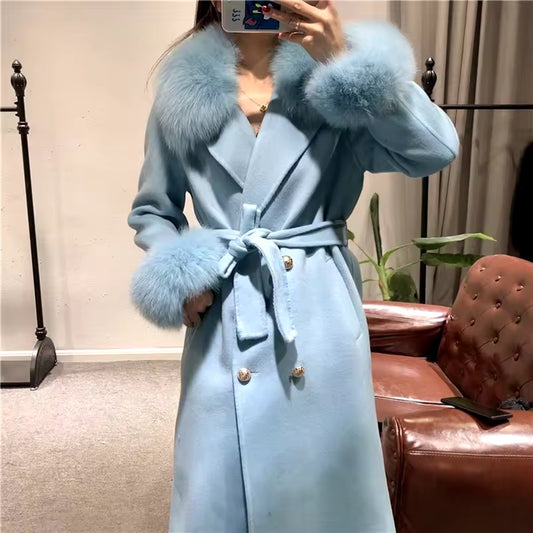 Josephine coat- blue