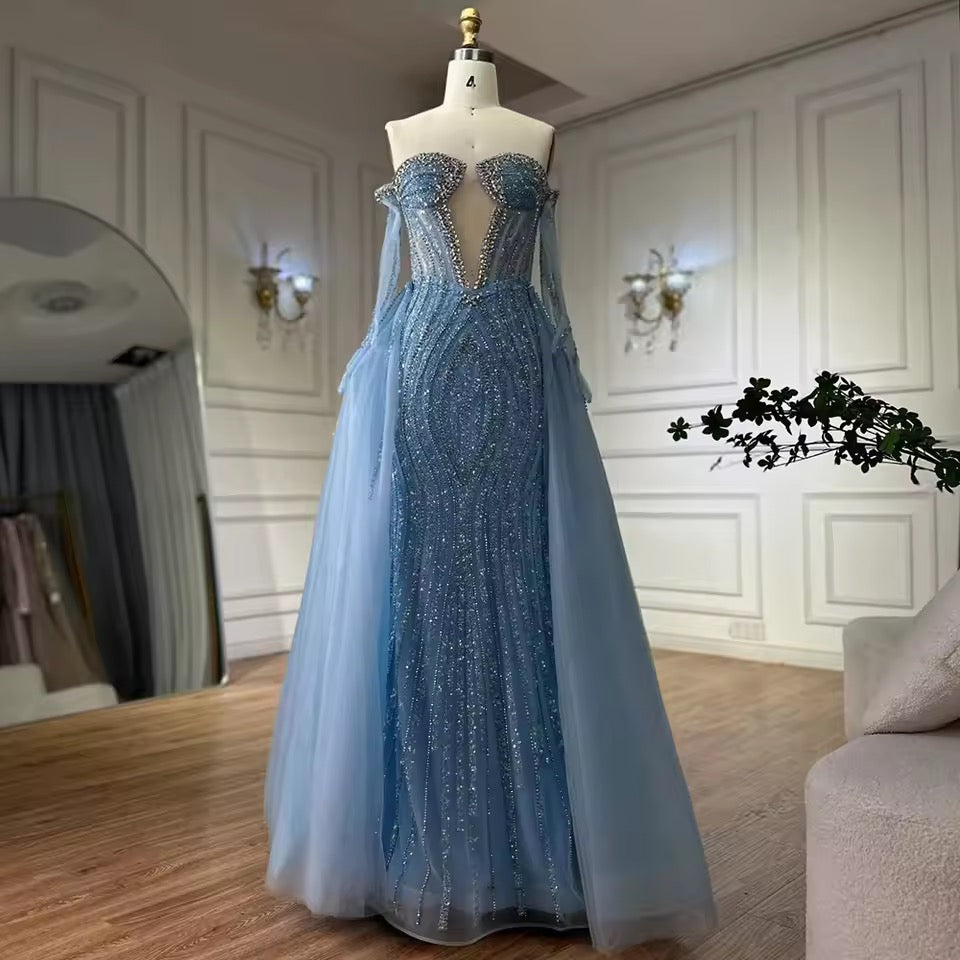 Emilia gown- blue
