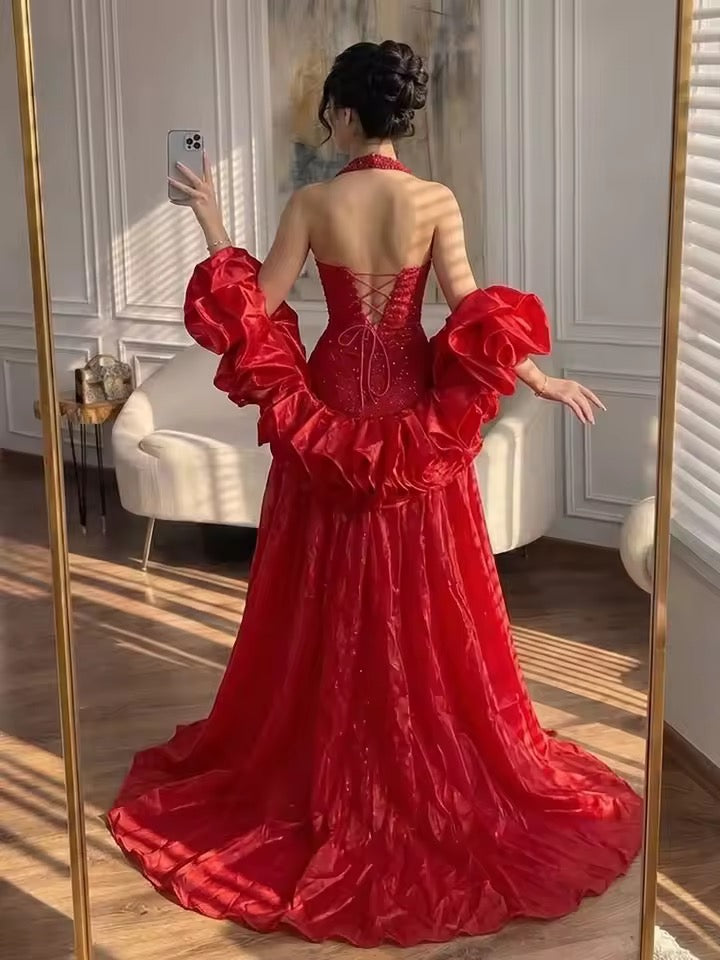 Melissa gown- red