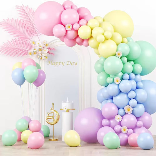 Balloon garland- rainbow