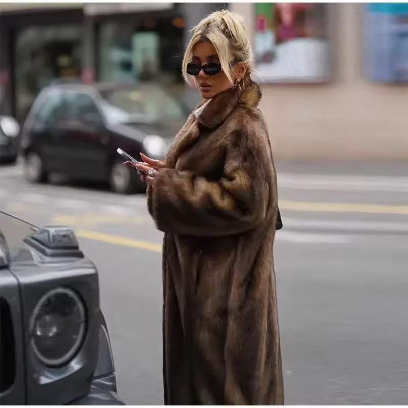 Lana fake fur coat