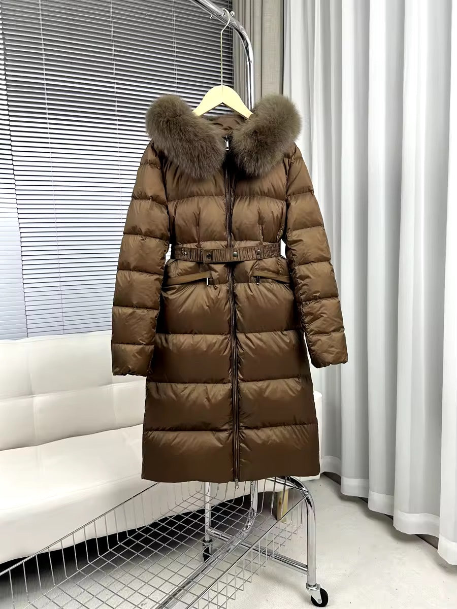Vanessa down coat- brown