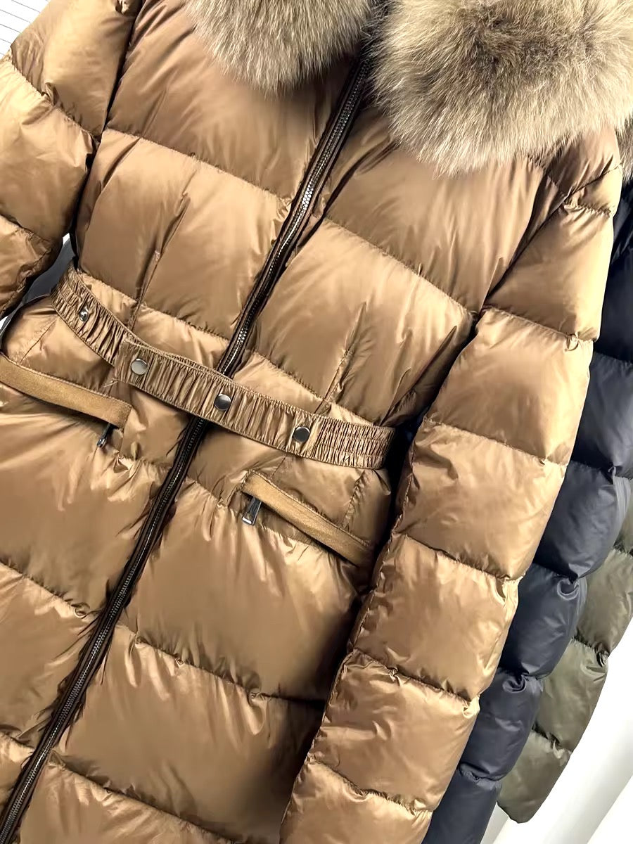 Vanessa down coat- brown