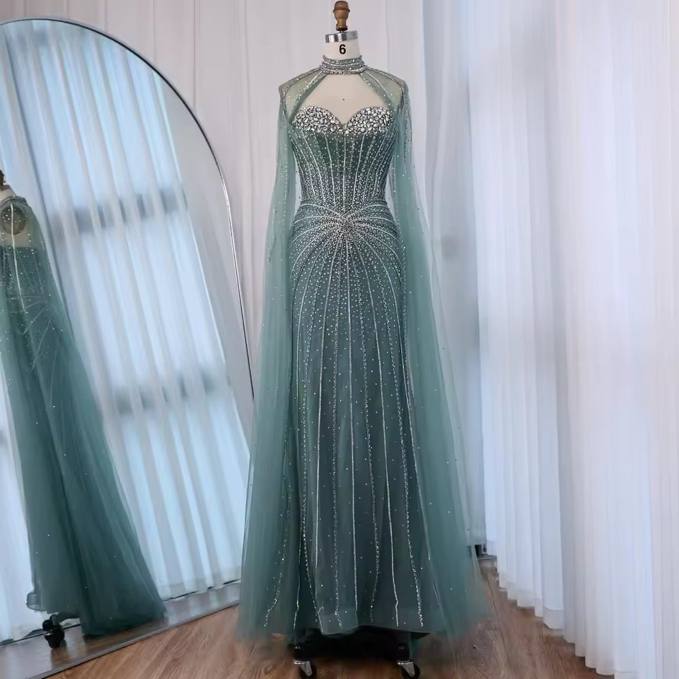Linda dress- turquoise