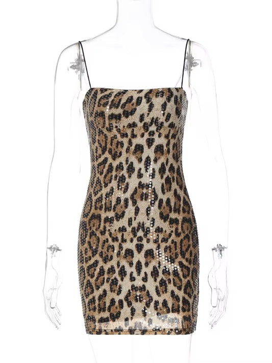 Marcia dress- leopard