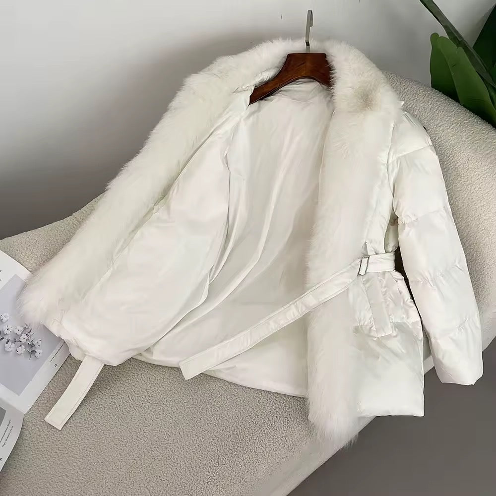 Farrah down jacket- white