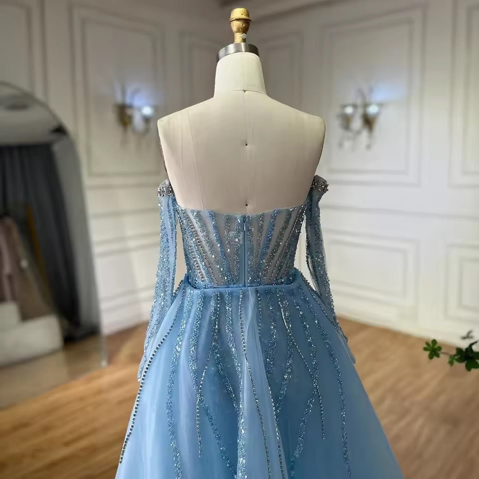 Emilia gown- blue