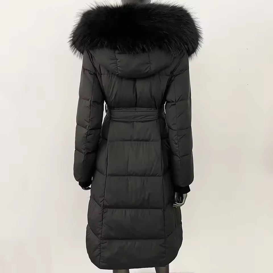 Valeria down coat- black