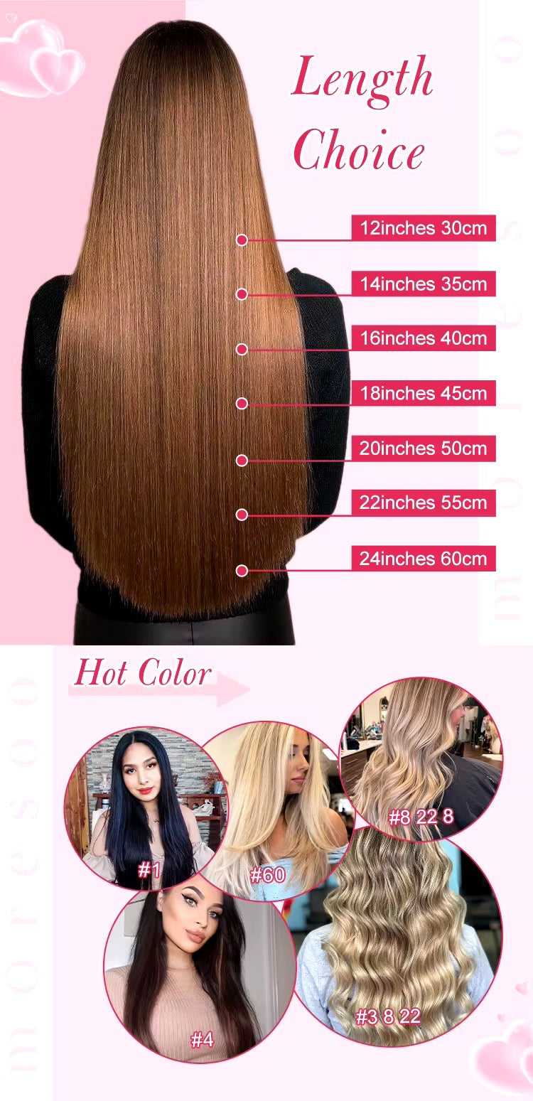 Hair extensions tape in