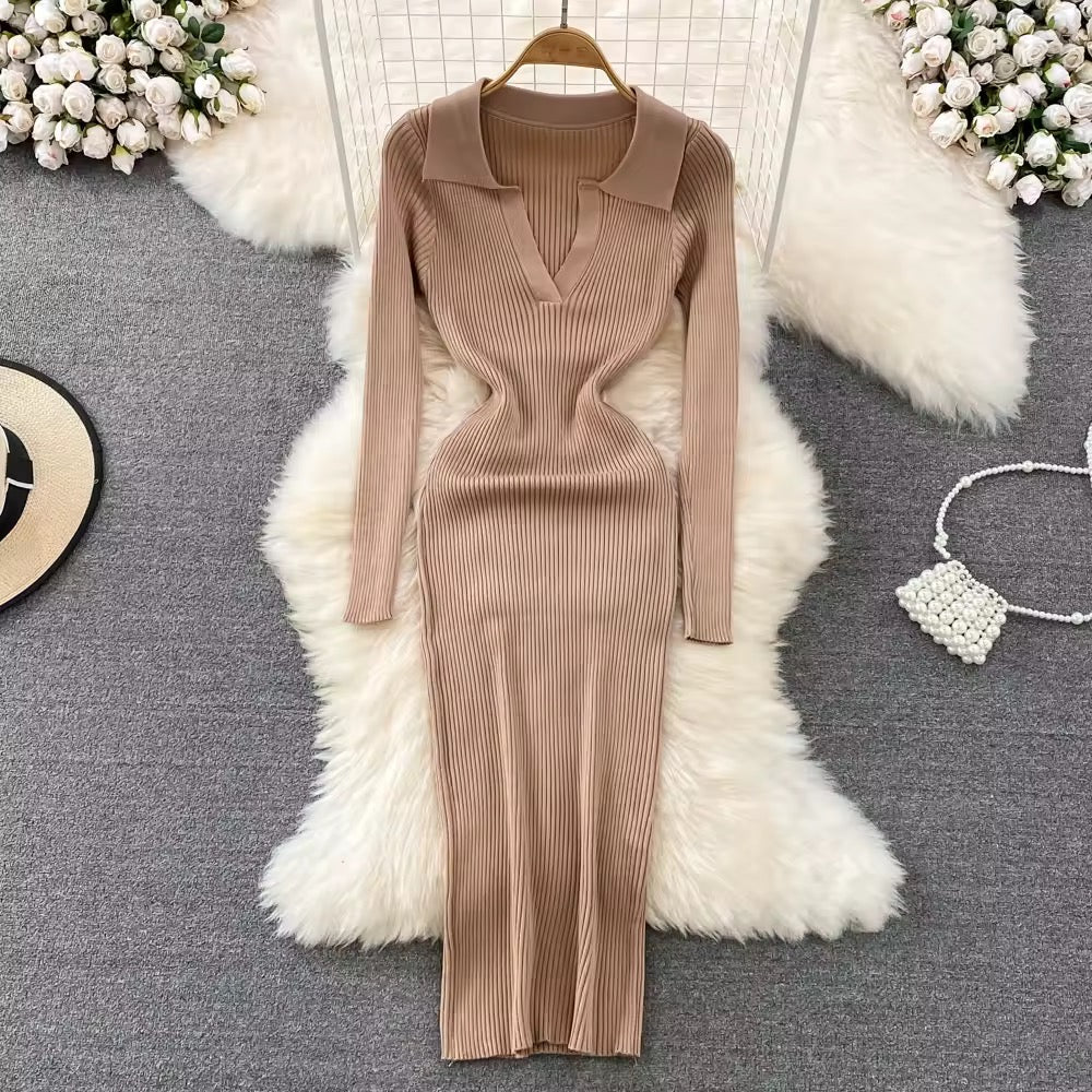Denise dress- beige
