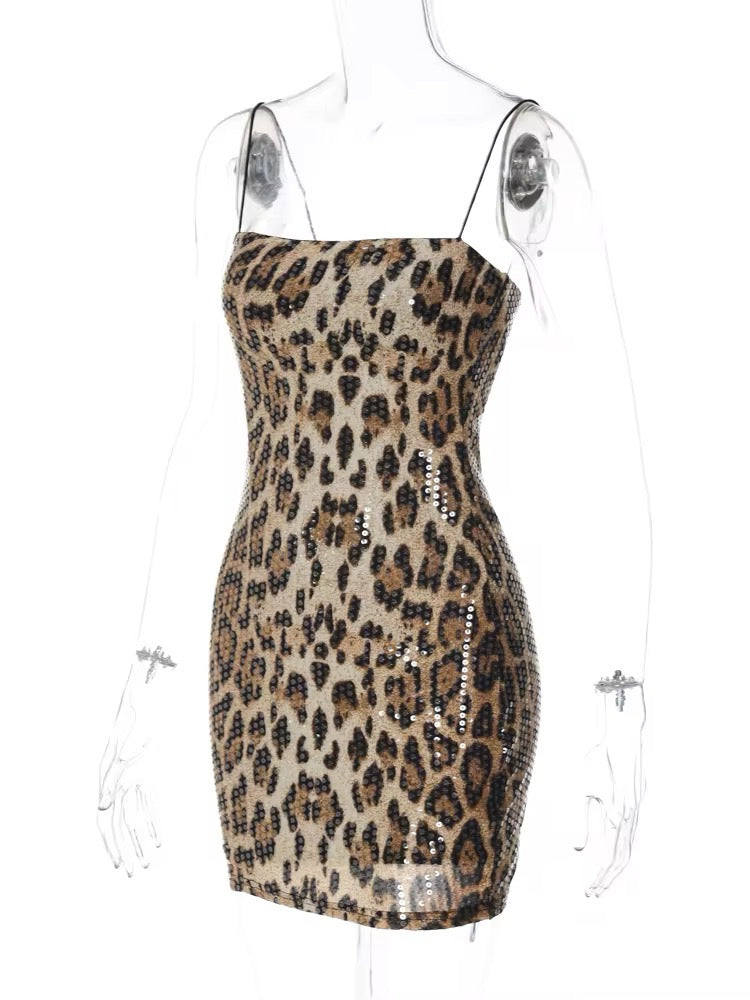 Marcia dress- leopard