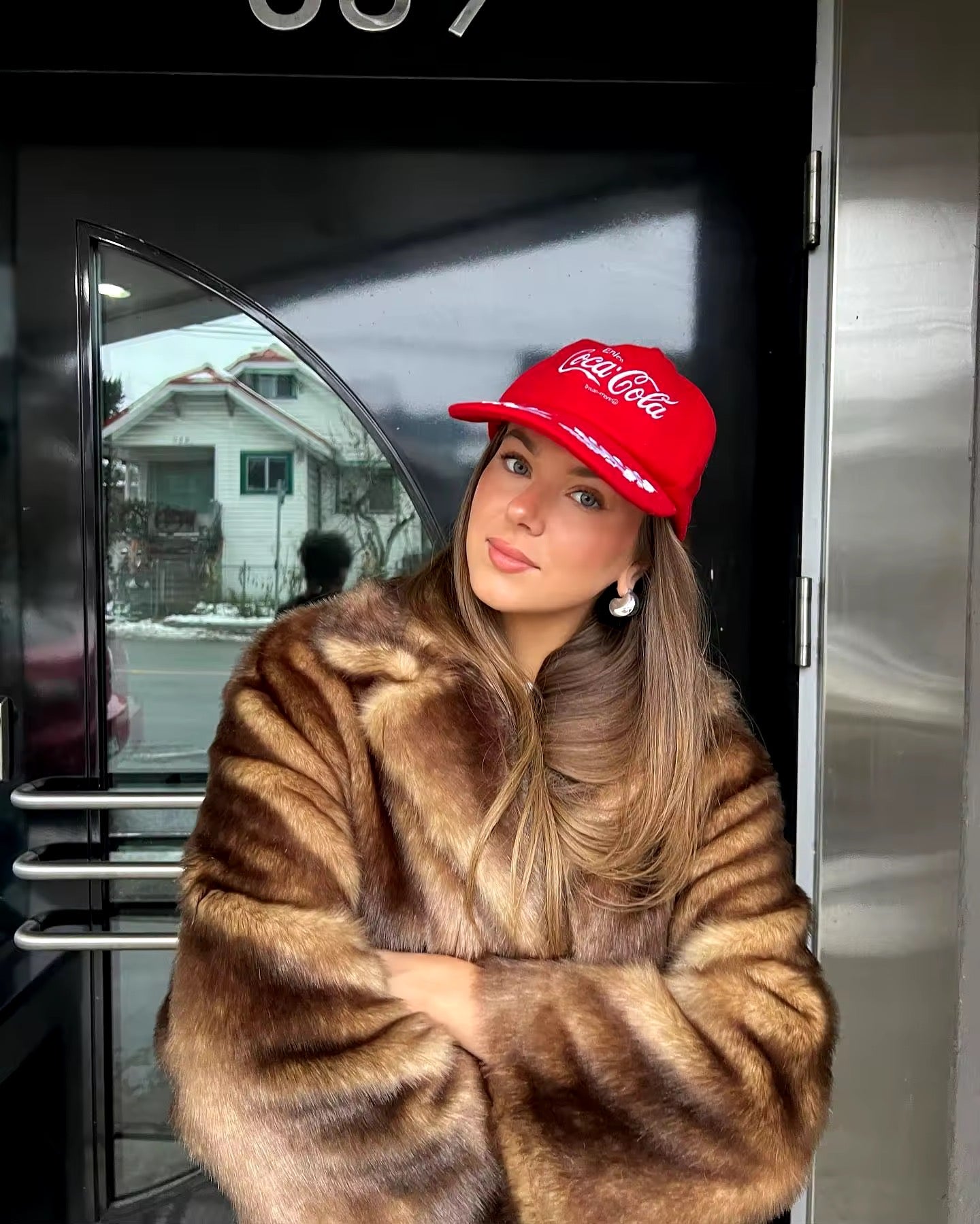 Lana fake fur coat