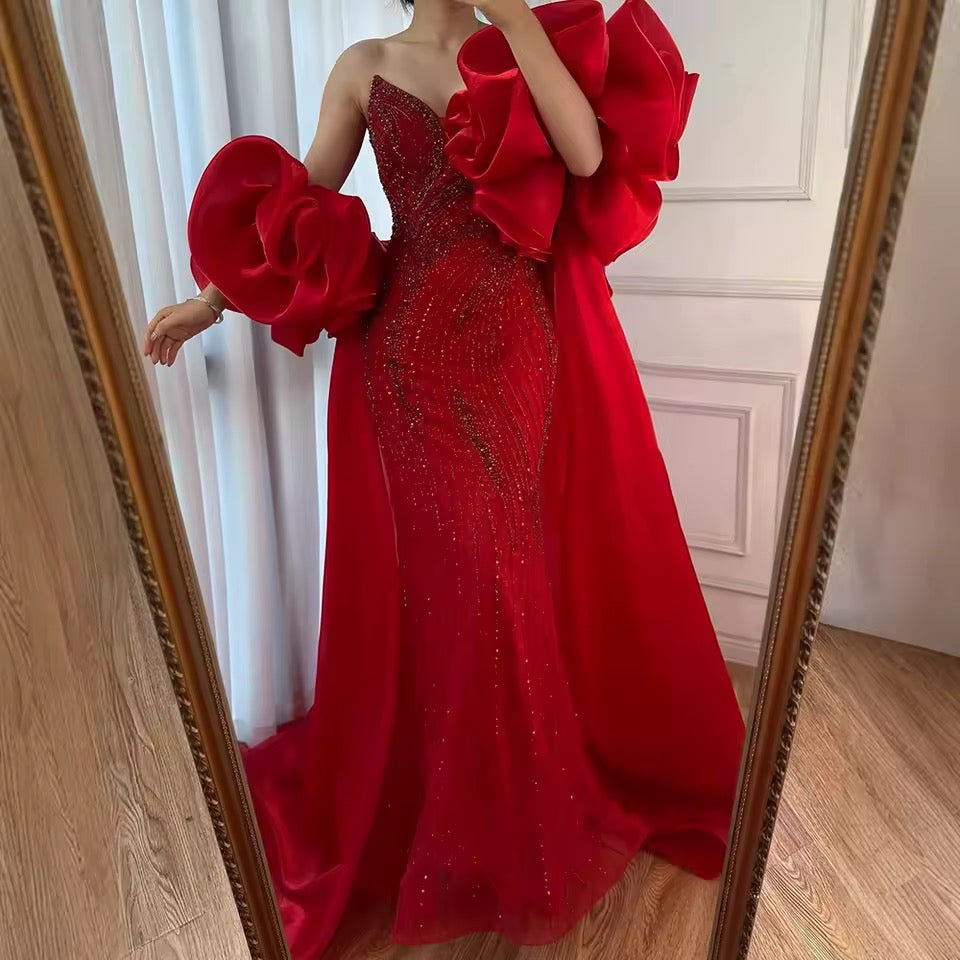 Estelle gown- red