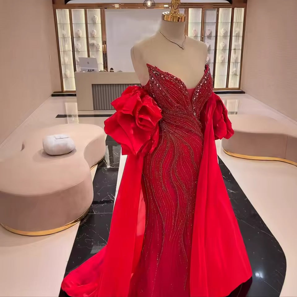 Estelle gown- red