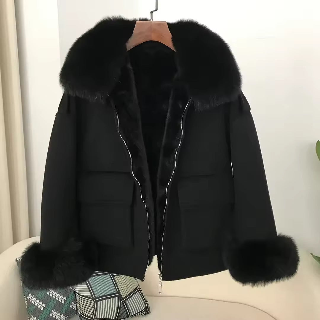 Malika jacket- black
