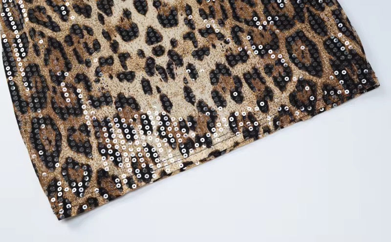 Marcia dress- leopard