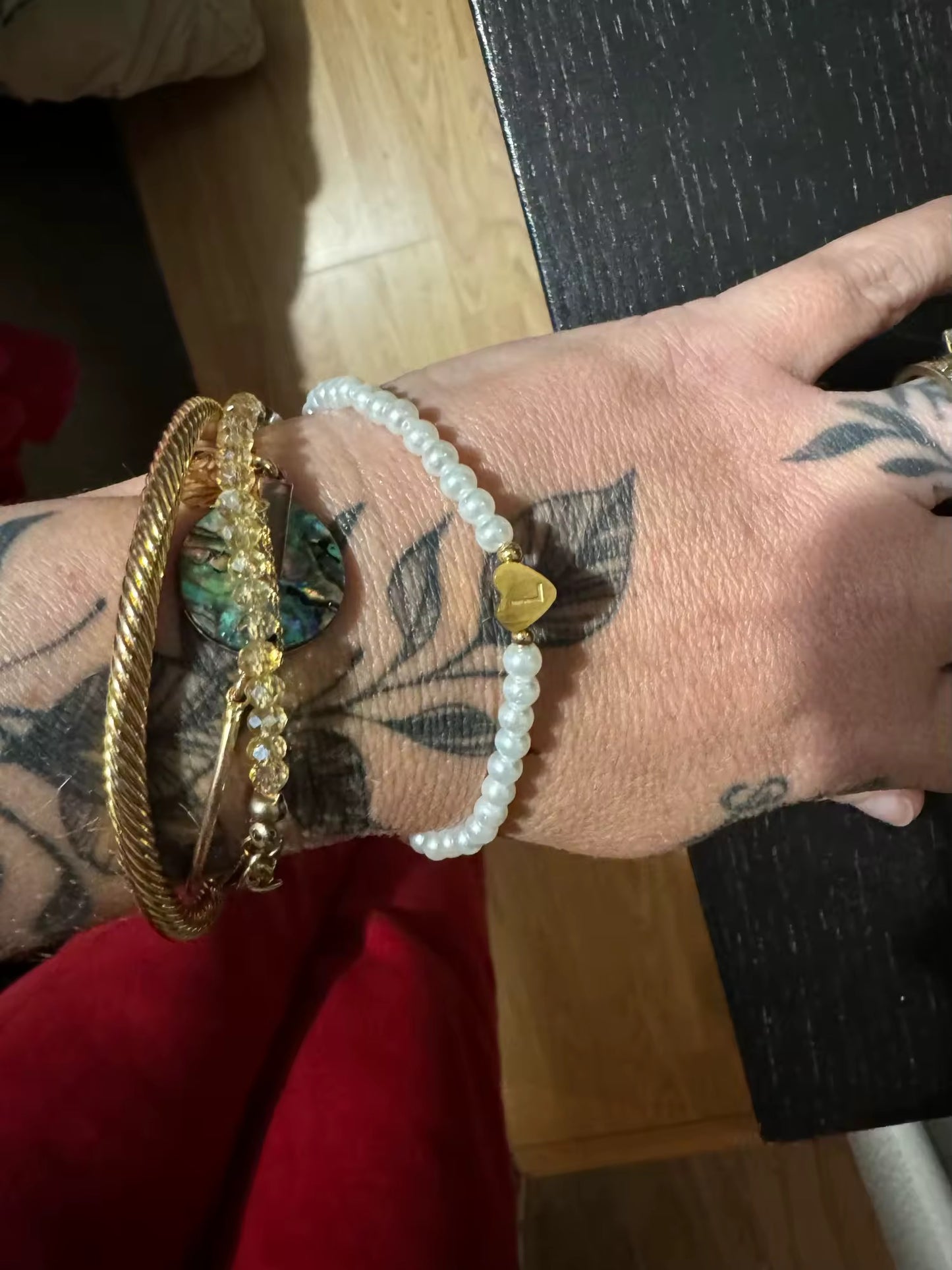 Lacey name bracelet