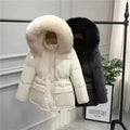 Dina down coat- light beige