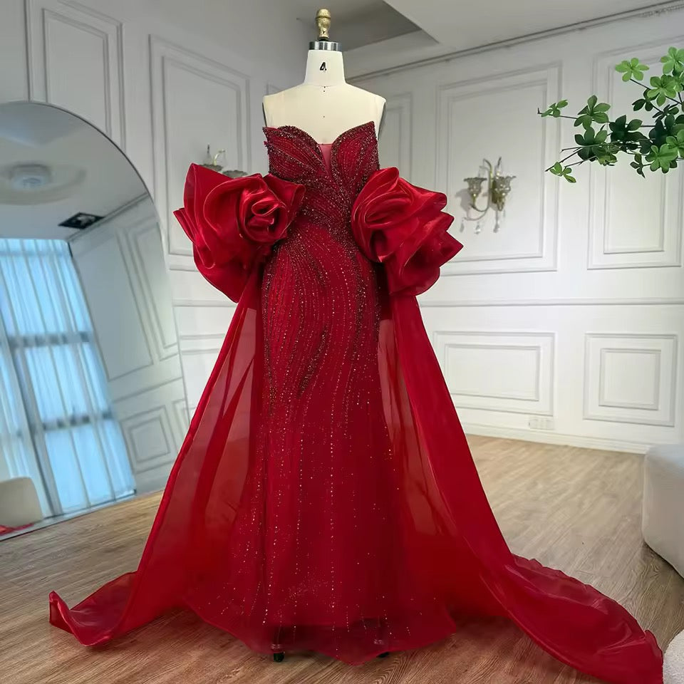 Estelle gown- red