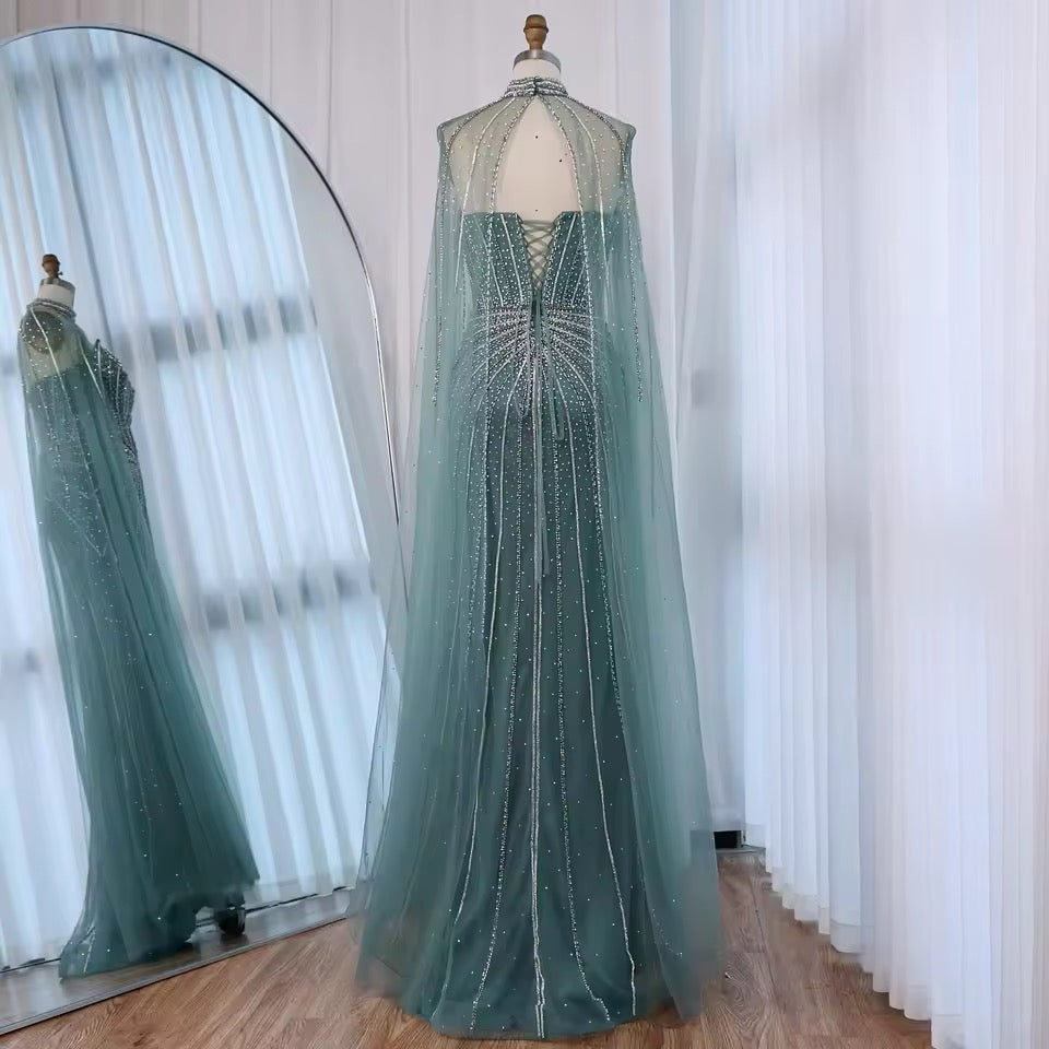 Linda dress- turquoise