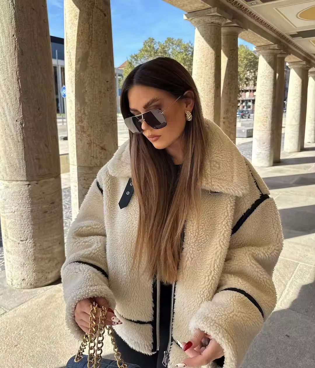 Malena teddy jacket