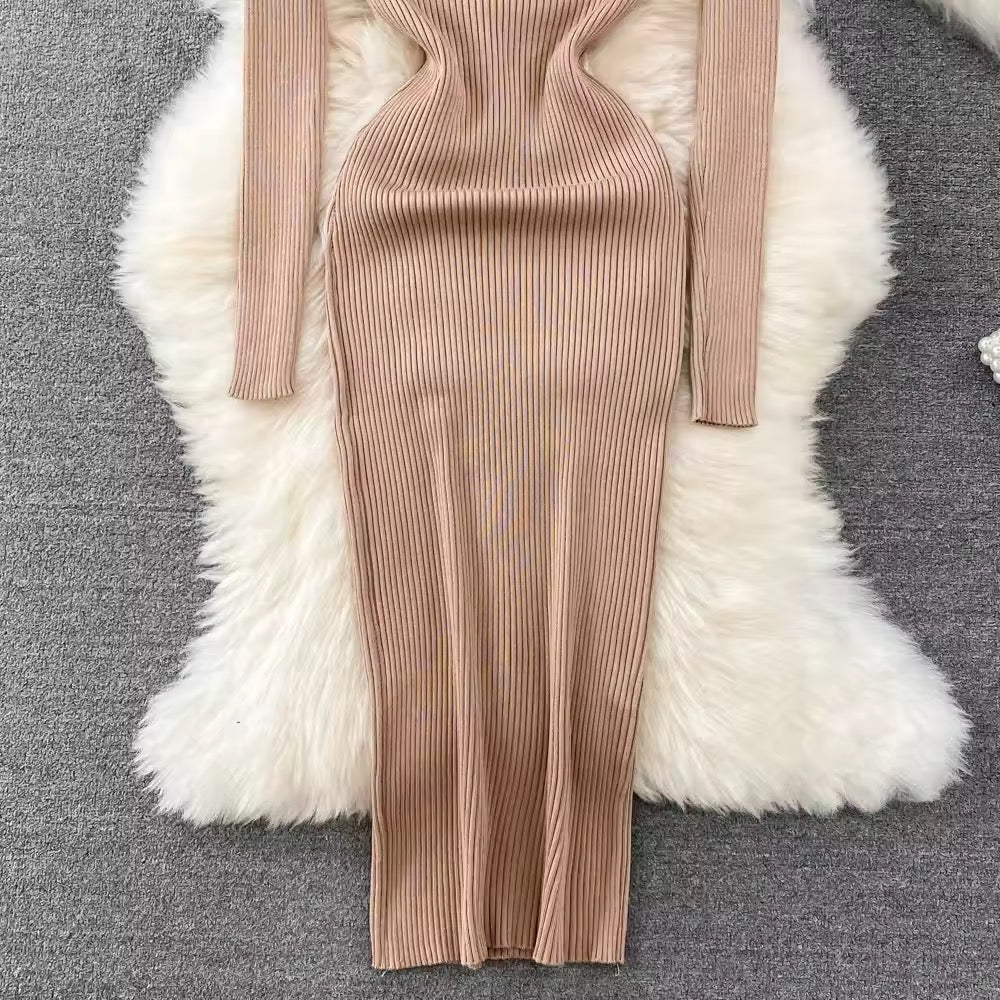 Denise dress- beige
