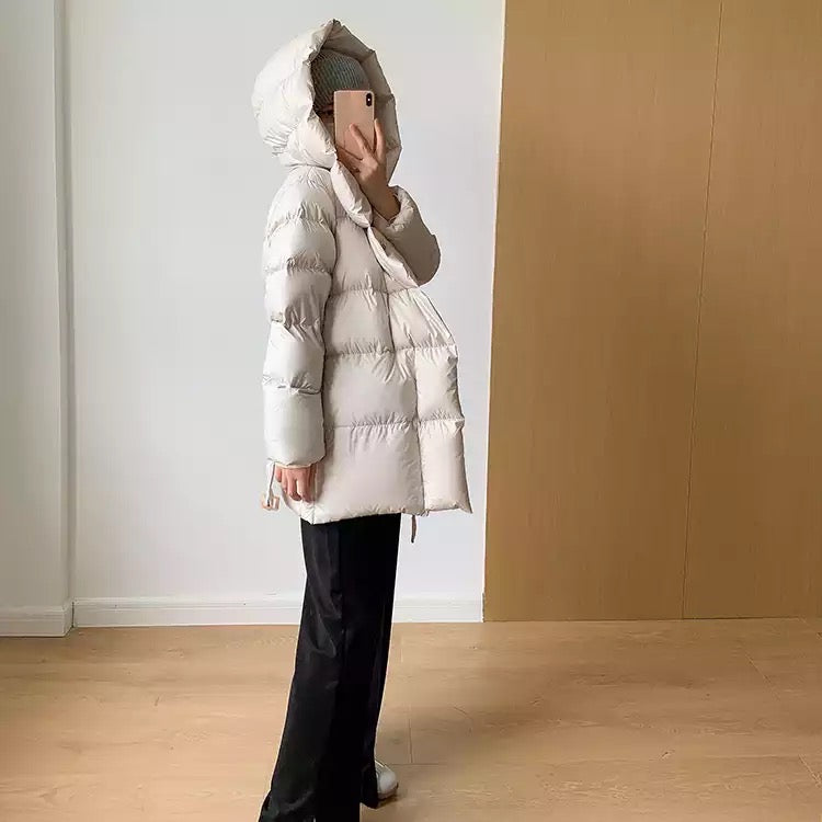 Amara down jacket- beige