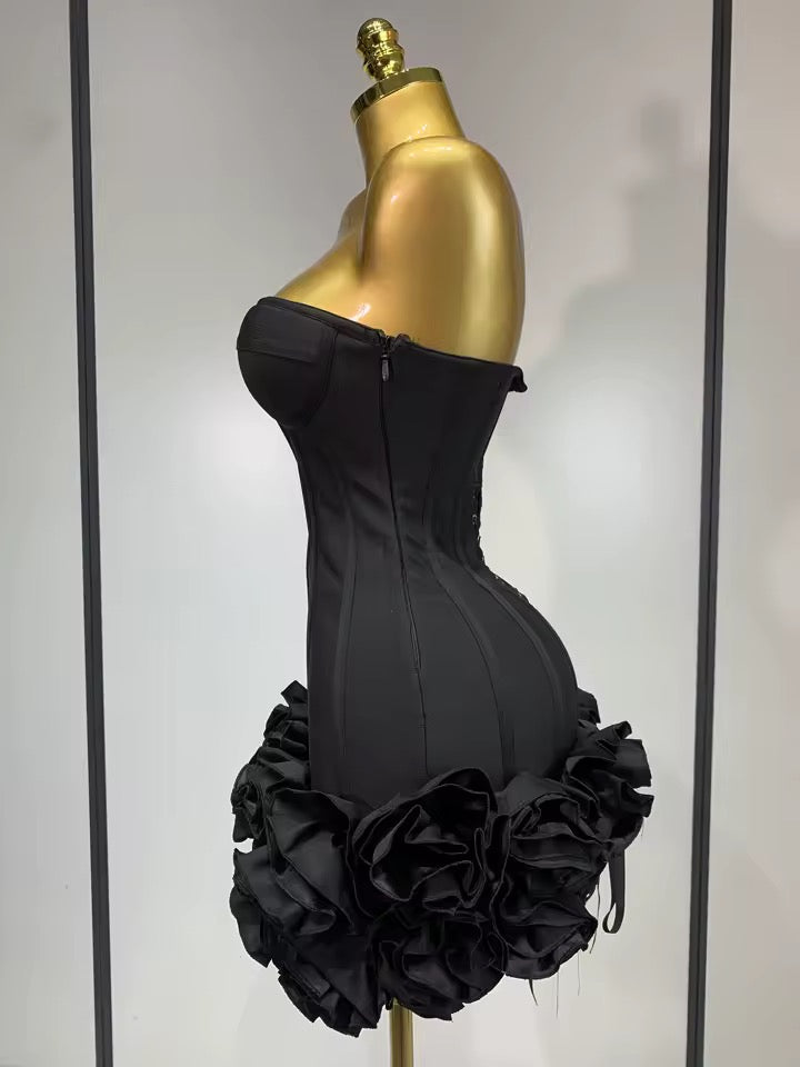 Deanna bandage dress- black