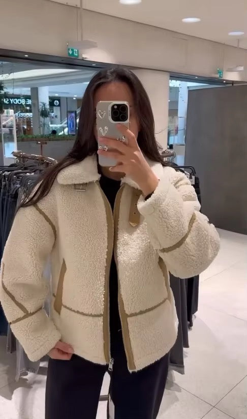 Marie teddy jacket